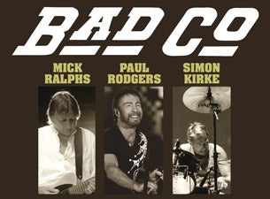 Bad Company&nbsp;Tickets
