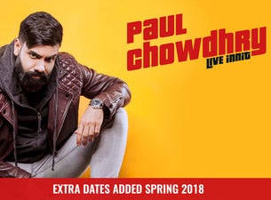 Paul Chowdhry Tickets Paul Chowdhry Tickets