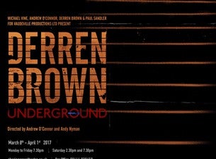 Derren Brown Tickets Derren Brown Tickets