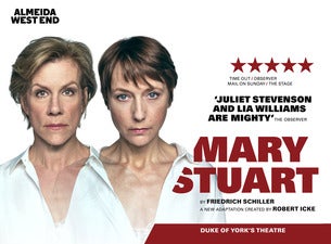 Mary Stuart Tickets Mary Stuart Tickets