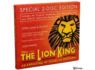 Lion King CD Tickets Lion King CD Tickets
