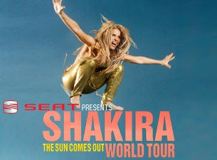 SEAT Presents: Shakira - The Sun Comes Out World Tour &nbsp;Tickets