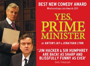 Yes, Prime Minister&nbsp;Tickets