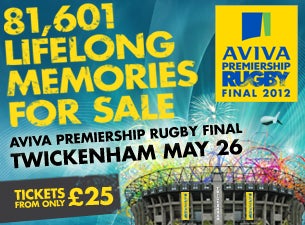 AVIVA Premiership Rugby Final&nbsp;Tickets