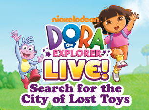 Dora the Explorer Live! Search for the City of Lost Toys Tickets