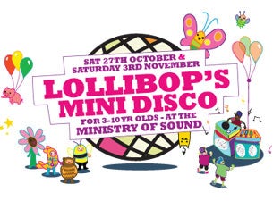 Ministry of Sound Mini Disco Tickets Ministry of Sound Mini Disco Tickets