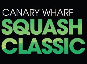 Canary Wharf Squash Classic Tickets Canary Wharf Squash Classic Tickets