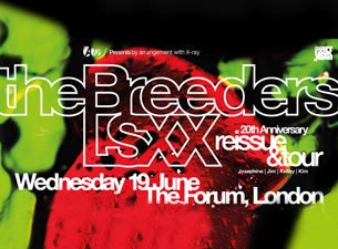 The Breeders Tickets The Breeders Tickets