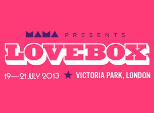Lovebox Festival Tickets Lovebox Festival Tickets