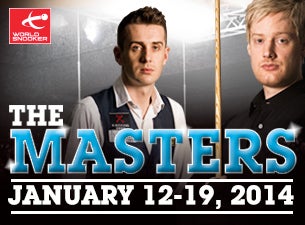 snooker masters tickets ticketmaster sport