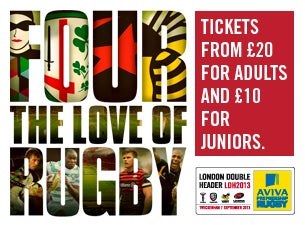 London Double Header Tickets London Double Header Tickets
