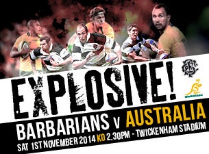 Barbarians Tickets Barbarians Tickets