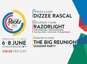 Chester Rocks Tickets Chester Rocks Tickets