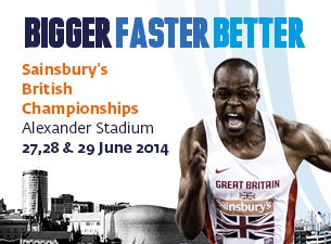 Sainsbury's British Championships - Birmingham Tickets Sainsbury's British Championships - Birmingham Tickets