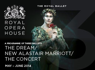 The Dream Mixed Bill - Royal Opera House Tickets The Dream Mixed Bill - Royal Opera House Tickets