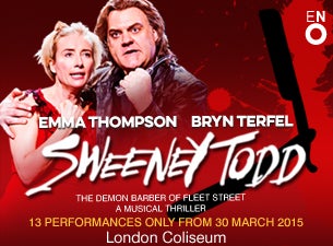Sweeney Todd Tickets Sweeney Todd Tickets