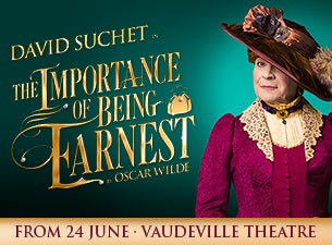 The Importance of Being Earnest Tickets The Importance of Being Earnest Tickets