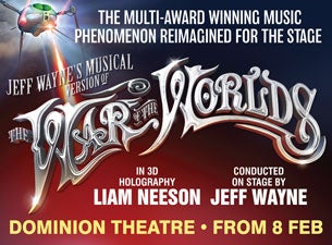 Jeff Wayne's The War of The Worlds Tickets Jeff Wayne's The War of The Worlds Tickets