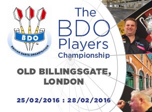 British Darts Organisation (BDO) Tickets British Darts Organisation (BDO) Tickets