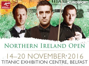 Home Nations Series - Northern Ireland Open Tickets Home Nations Series - Northern Ireland Open Tickets