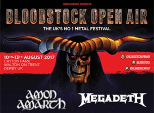Bloodstock Open Air 2017 - Weekend And Camping Tickets Bloodstock Open Air 2017 - Weekend And Camping Tickets