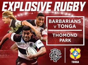 Barbarians v Tonga Tickets Barbarians v Tonga Tickets