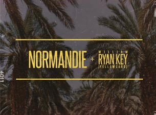 Normandie & William Ryan Key (Yellowcard) Tickets Normandie & William Ryan Key (Yellowcard) Tickets