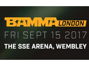 BAMMA London Tickets BAMMA London Tickets