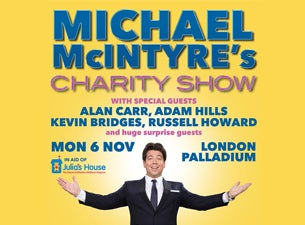 Michael McIntyre's Charity Show Tickets Michael McIntyre's Charity Show Tickets