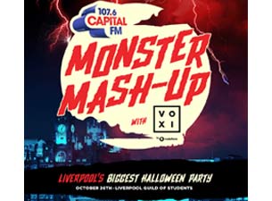 Capital's Monster Mash Up with Voxi Tickets Capital's Monster Mash Up with Voxi Tickets