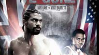 Boxing - David Haye V Monte Two Gunz Barrett Tickets Boxing - David Haye V Monte Two Gunz Barrett Tickets