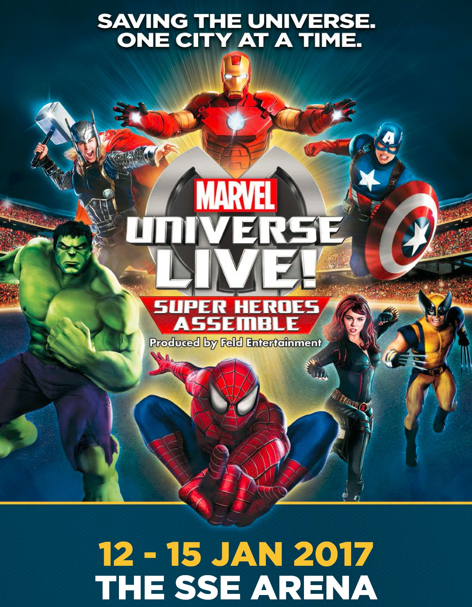 Ticketmaster.ie - Marvel Universe live Live!. Official Ticketmaster site.