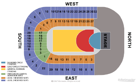 murrayfield kings leon seat stage right next ticket superb seated scotland live