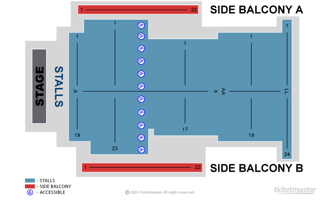 Seating Chart: End Stage