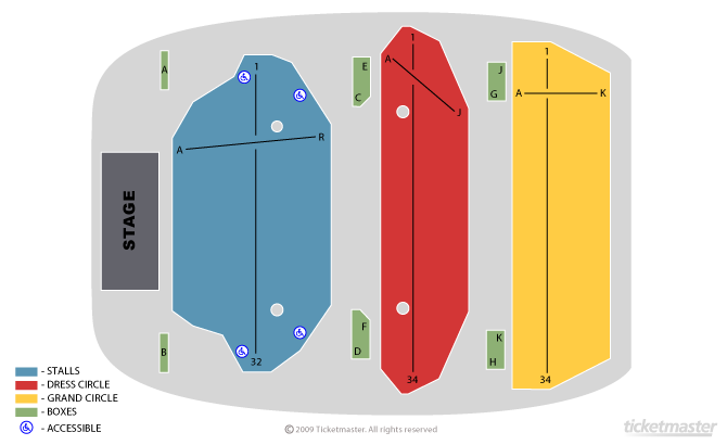 Seating Chart: Grand Opera House