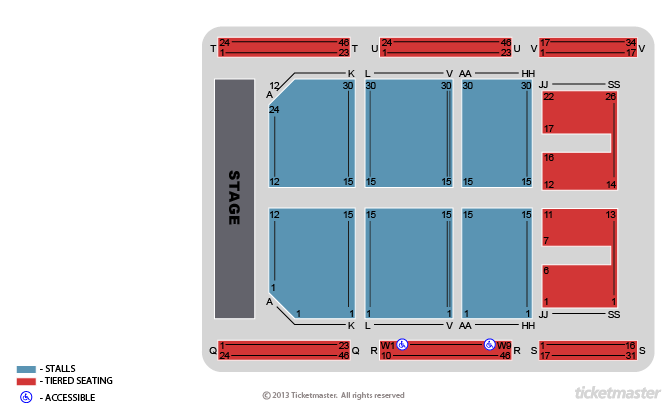 Seating Chart: Fully Seated