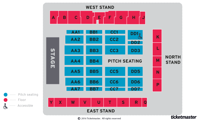 Seating Chart: Elton John