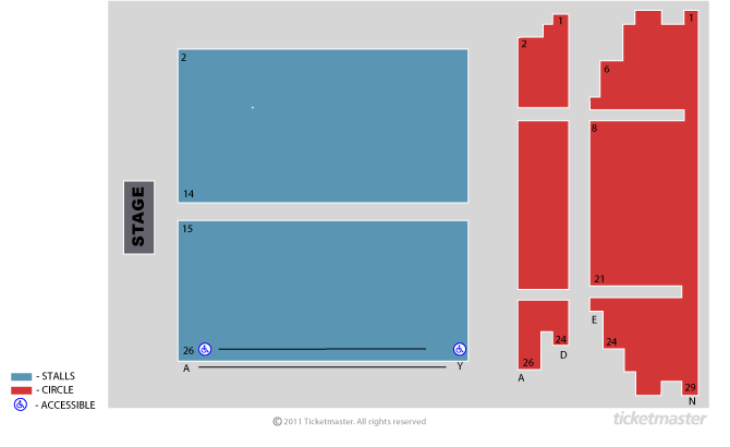 Seating Chart: Winding Wheel