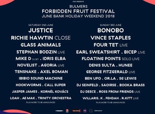 Forbidden Fruit Tickets Forbidden Fruit Tickets