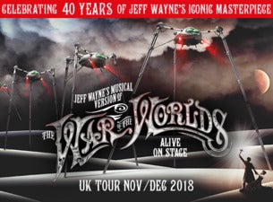 Jeff Wayne's The War of The Worlds Tickets Jeff Wayne's The War of The Worlds Tickets