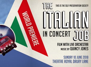 The Italian Job The Original Film with Live Orchestra Tickets The Italian Job The Original Film with Live Orchestra Tickets