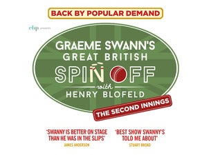 Graeme Swann's Great British Spin Off with Henry Blofeld Tickets Graeme Swann's Great British Spin Off with Henry Blofeld Tickets