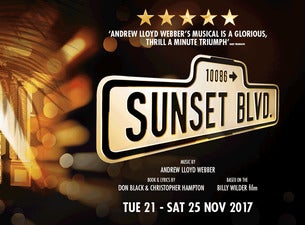 Sunset Boulevard Tickets Sunset Boulevard Tickets