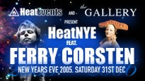 Heat NYE Feat. Ferry Corsten / Marco V Tickets Heat NYE Feat. Ferry Corsten / Marco V Tickets