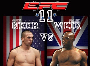 The European Fighting Championship Tickets The European Fighting Championship Tickets