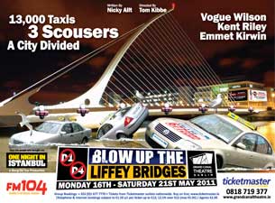 Blow Up The Liffey Bridges Tickets Blow Up The Liffey Bridges Tickets