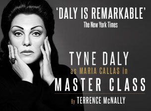 Master Class Tickets Master Class Tickets