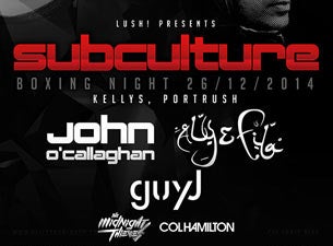 Subculture Tickets Subculture Tickets