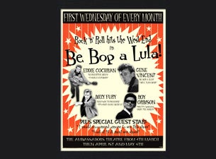 Be Bop a Lula Tickets Be Bop a Lula Tickets