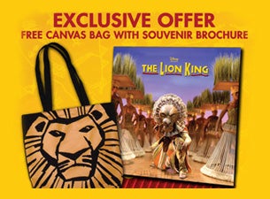Lion King Brochure Tickets Lion King Brochure Tickets